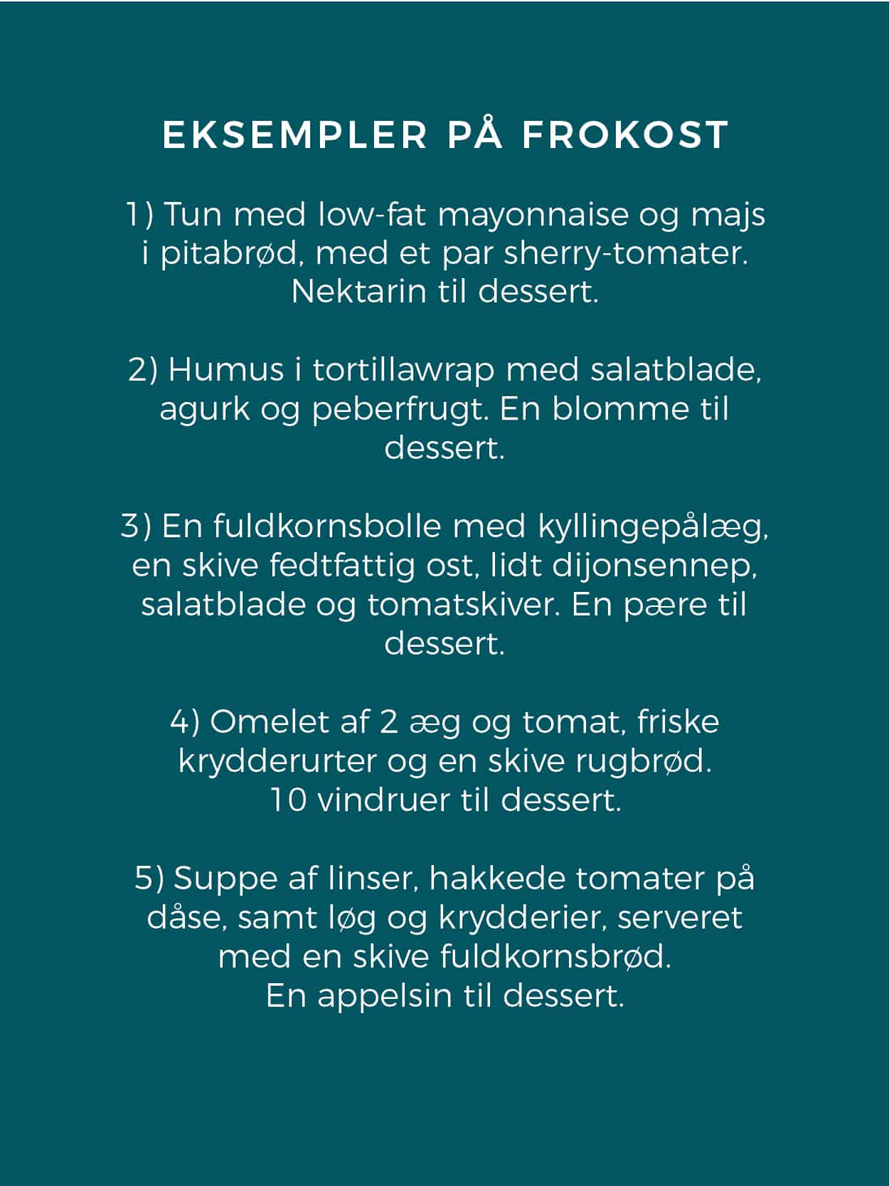 kostplan til vægttab kostplan til vægttab
